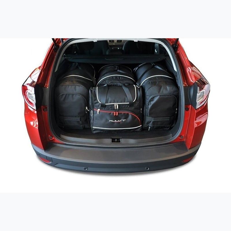 Trunk bag set KJUST Renault Megane Grandtour 2009-2016 4 pcs. black 12
