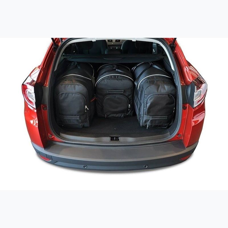 Trunk bag set KJUST Renault Megane Grandtour 2009-2016 4 pcs. black 13