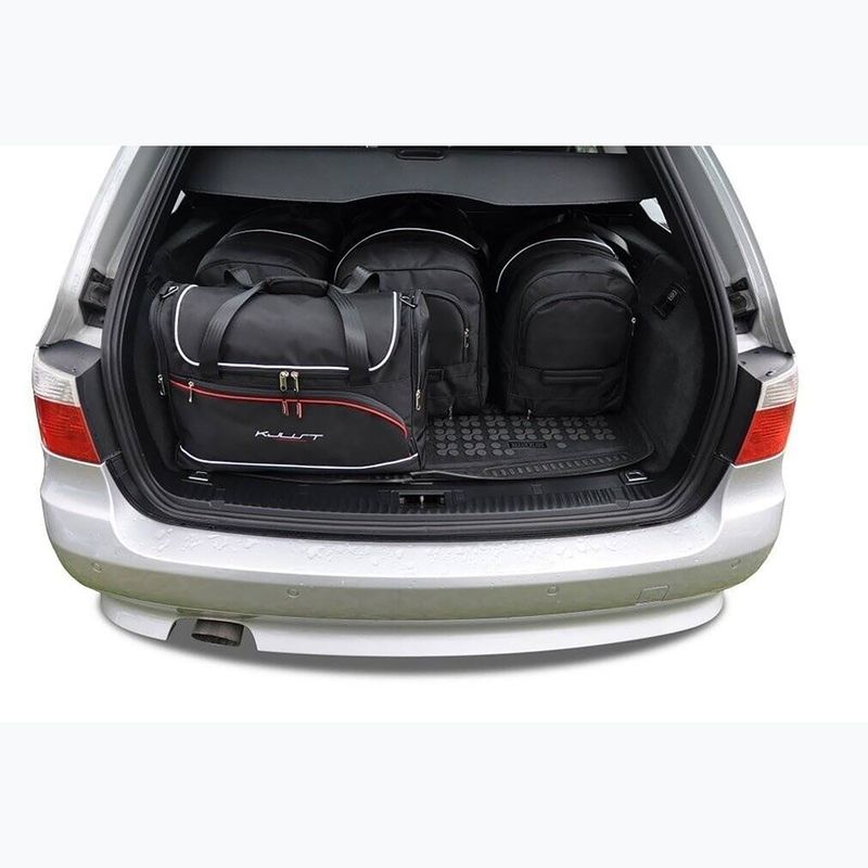 KJUST BMW 5 Touring boot bag set 2003-2010 5 pcs black 15