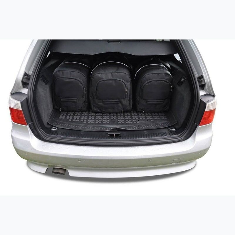 KJUST BMW 5 Touring boot bag set 2003-2010 5 pcs black 16