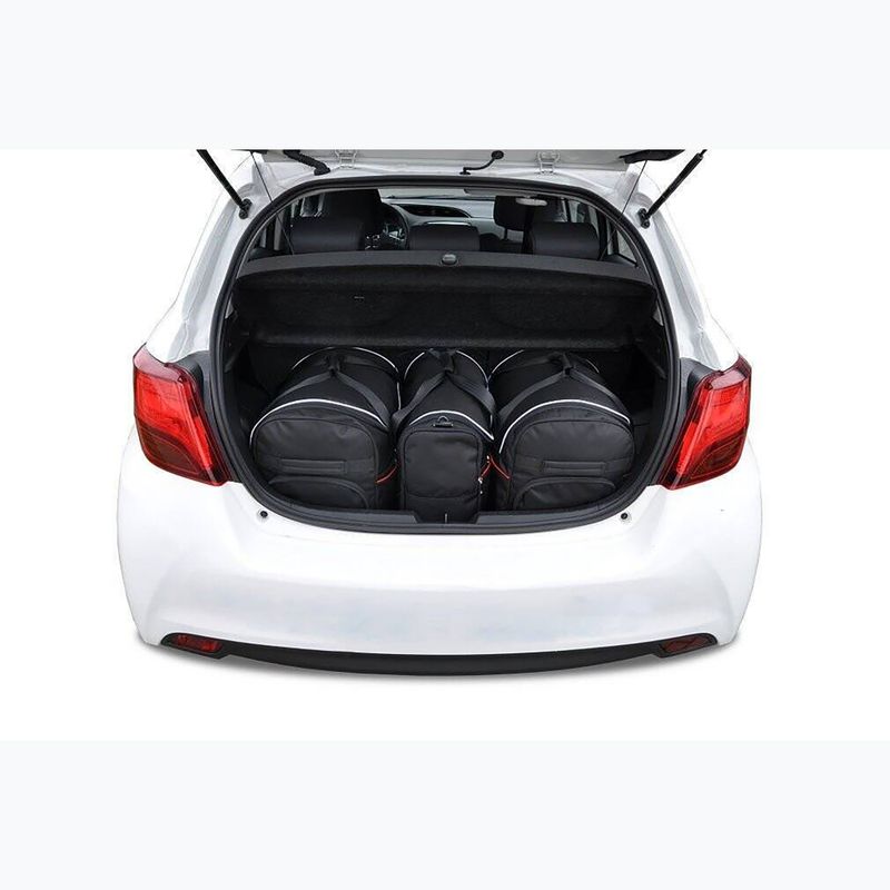 Trunk bag set KJUST Toyota Yaris 2011-2020 3 pcs. black 14