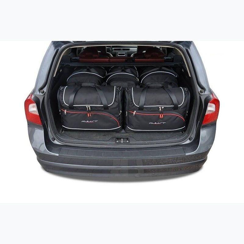 Trunk bag set KJUST Volvo XC70 2007-2016 5 pcs. black 17