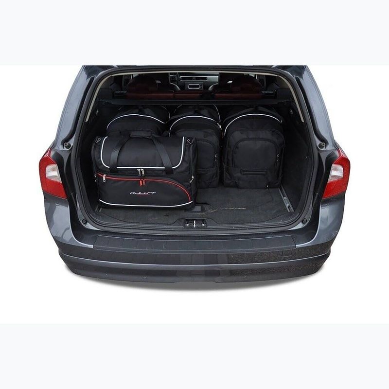 Trunk bag set KJUST Volvo XC70 2007-2016 5 pcs. black 18