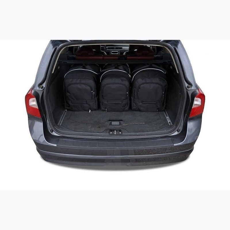 Trunk bag set KJUST Volvo XC70 2007-2016 5 pcs. black 19