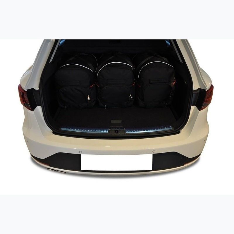 Trunk bag set KJUST Seat Leon ST 2013-2020 5 pcs. black 15