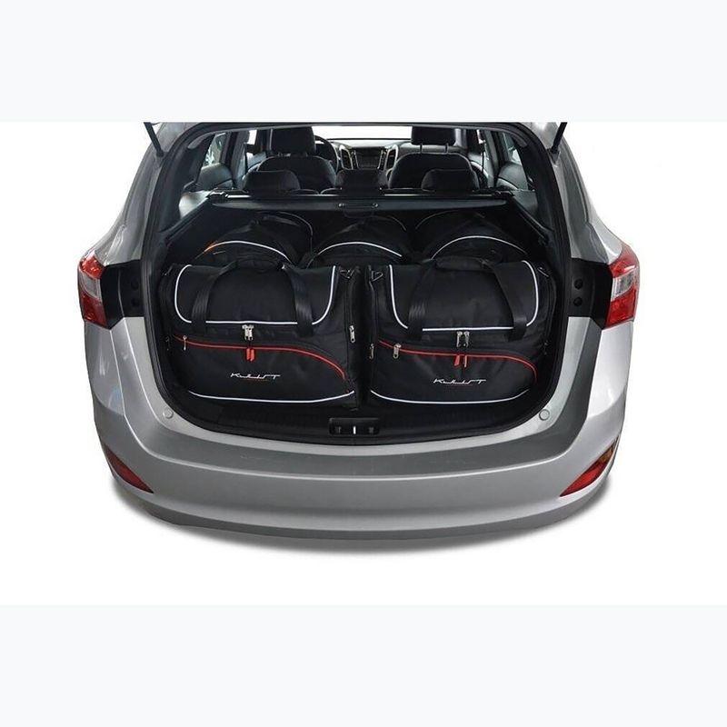 Trunk bag set KJUST Hyundai I30 Wagon 2012-2017 5 pcs black 16