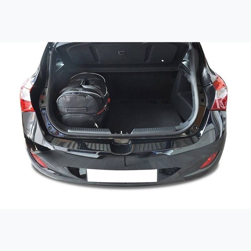 Trunk bag set KJUST Hyundai I30 Hatchback 2012-2016 3 pcs black 16