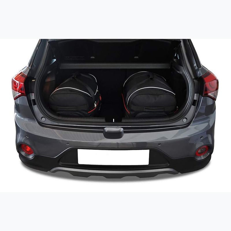 Trunk bag set KJUST Hyundai I20 2014-2020 3 pcs black 15
