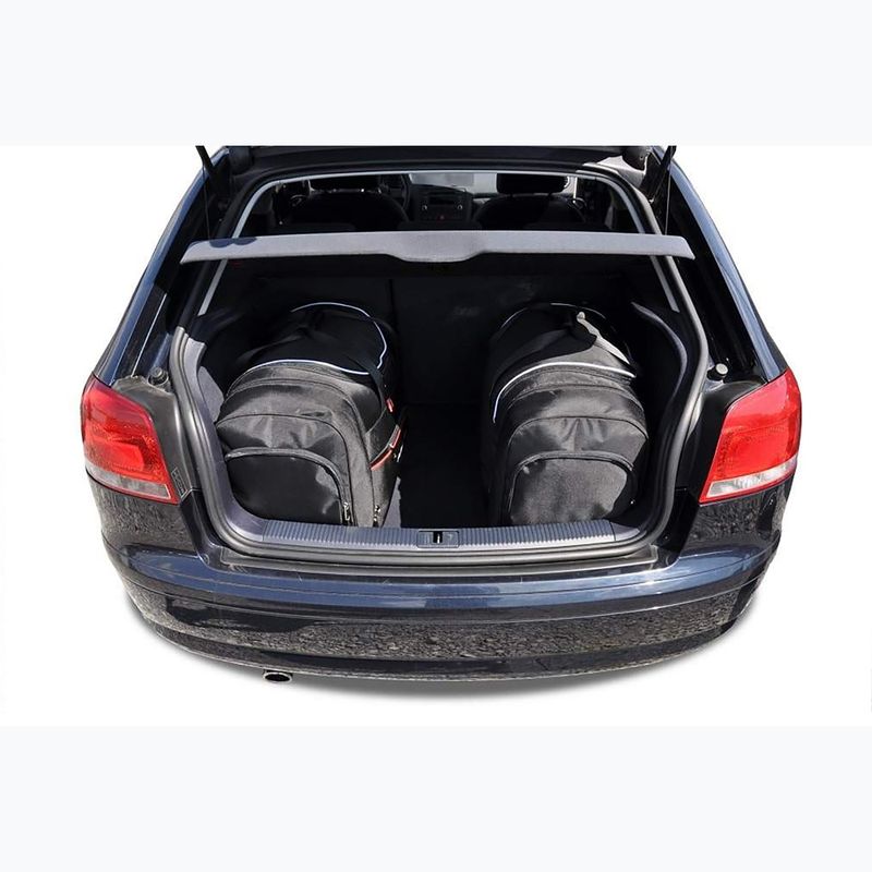 KJUST boot bag set Audi A3 2003-2013 3 pcs black 17