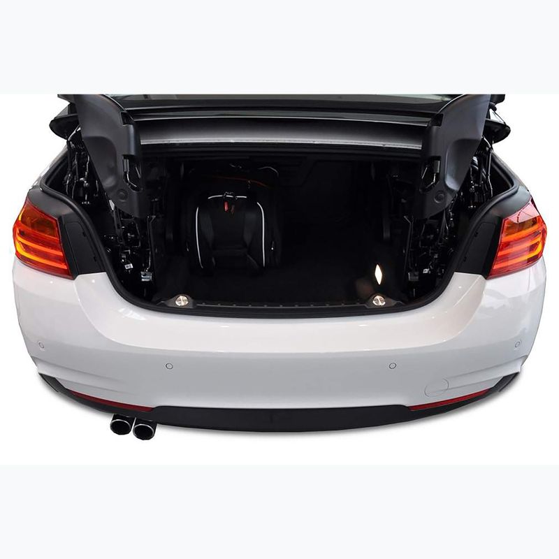 KJUST BMW 4 Convertible boot bag set 2013-2020 3 pcs black 16