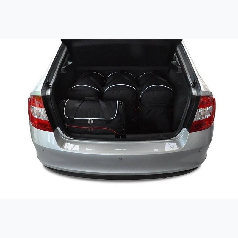 Trunk bag set KJUST Skoda Rapid Liftback 2012-2019 5 pcs. black 13