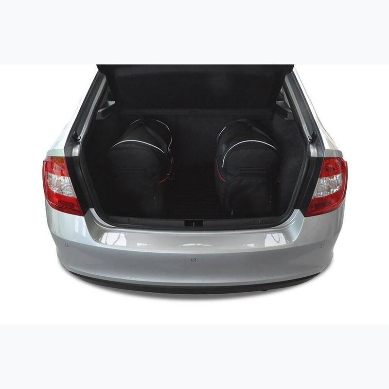 Trunk bag set KJUST Skoda Rapid Liftback 2012-2019 5 pcs. black 15