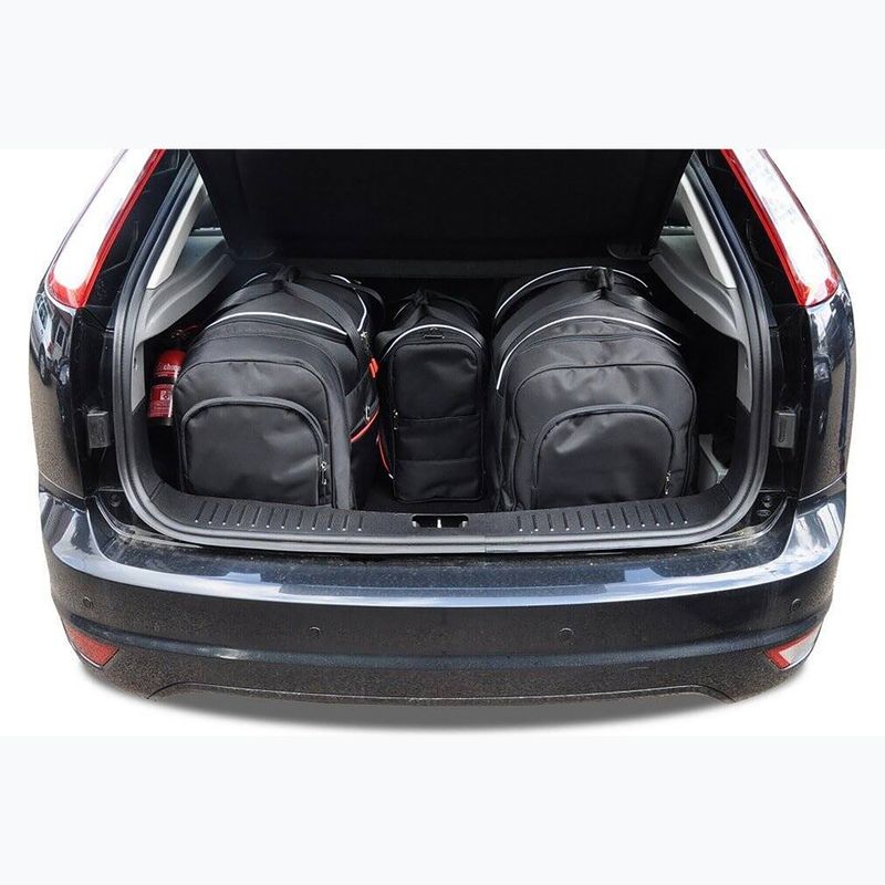 Trunk bag set KJUST Ford Focus Hatchback 2004-2011 4 pcs black 15