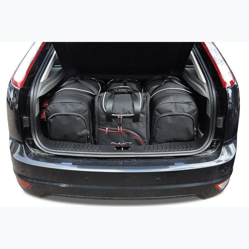 Trunk bag set KJUST Ford Focus Hatchback 2004-2011 4 pcs black 14