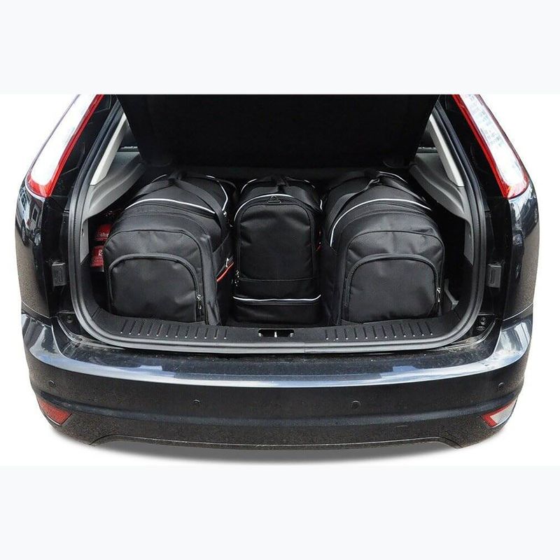 Trunk bag set KJUST Ford Focus Hatchback 2004-2011 4 pcs black 15