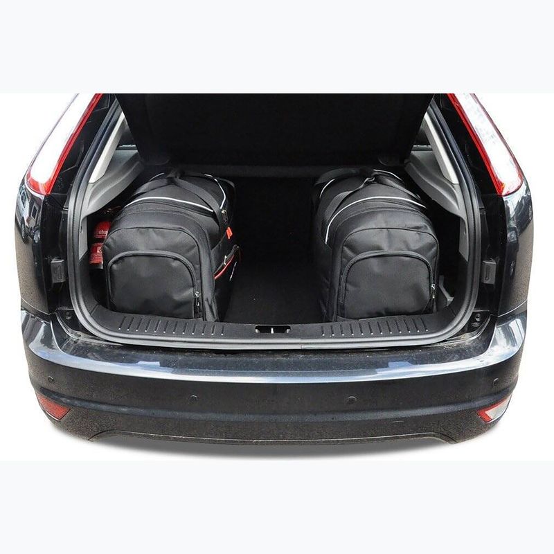Trunk bag set KJUST Ford Focus Hatchback 2004-2011 4 pcs black 16