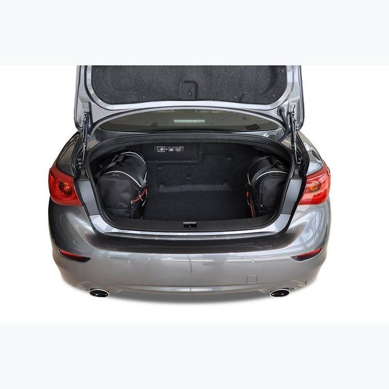 Trunk bag set KJUST Infiniti Q50 Hybrid 2013-2017 4 pcs black 17