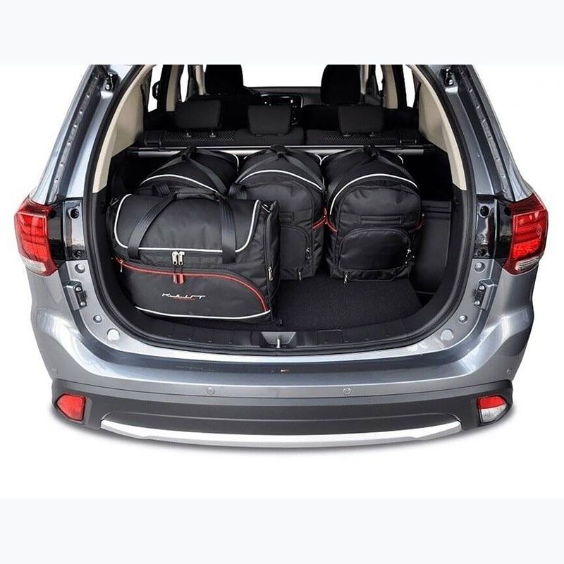 KJUST Mitsubishi Outlander 2012-2020 boot bag set 5 pcs black. 12