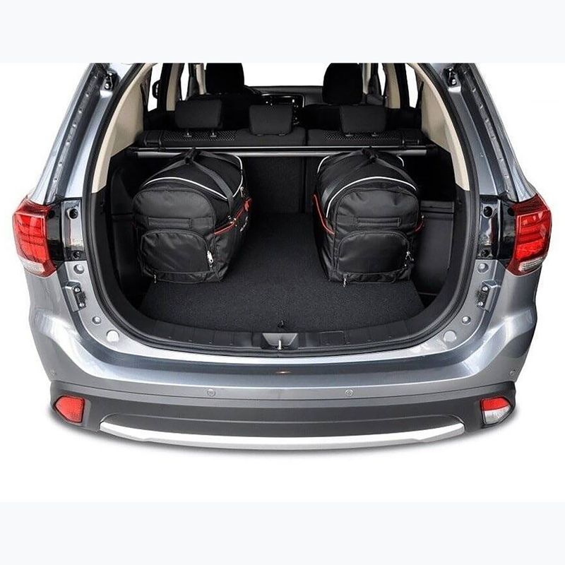 KJUST Mitsubishi Outlander 2012-2020 boot bag set 5 pcs black. 14
