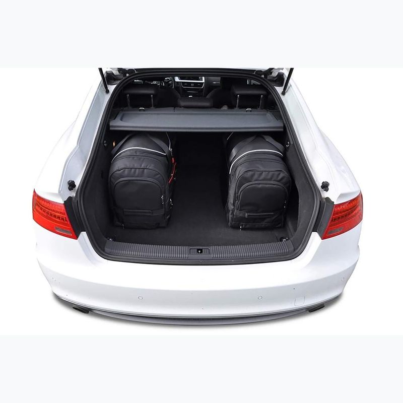KJUST boot bag set Audi A5 Sportback 2009-2016 5 pcs black 20