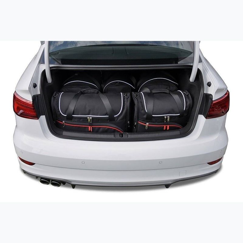 KJUST boot bag set Audi A3 Limousine 2013-2020 5 pcs black 16