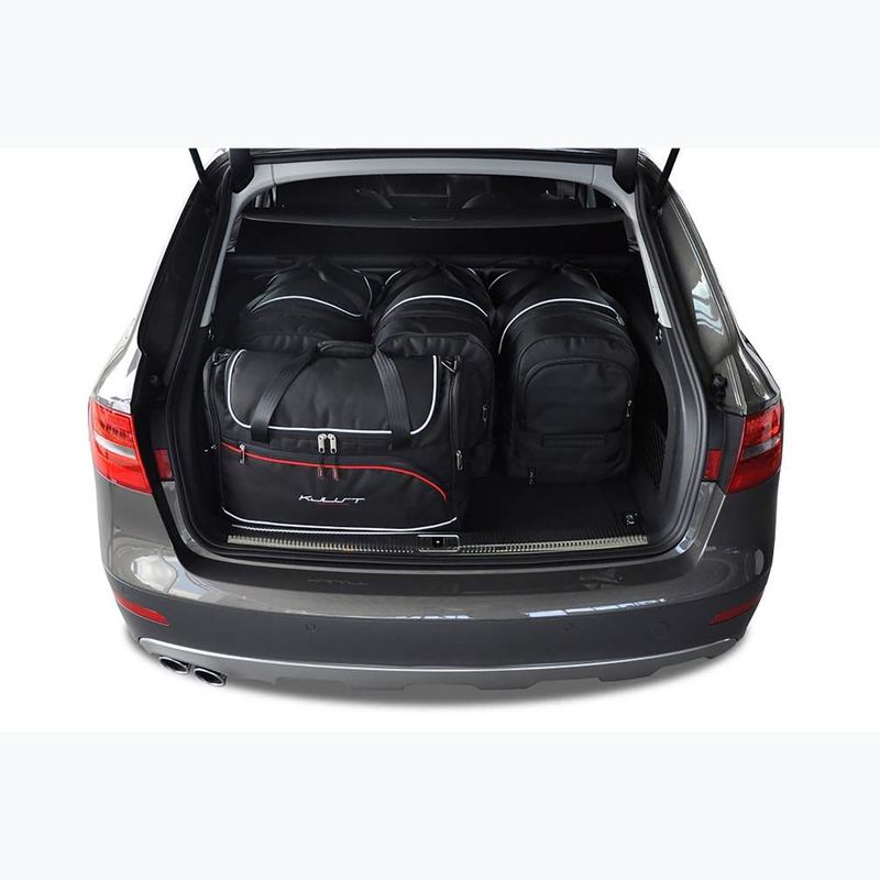 KJUST boot bag set Audi A4 Avant 2008-2015 5 pcs black 19