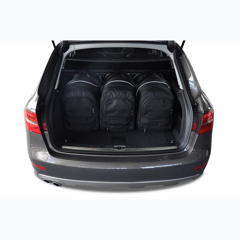 KJUST boot bag set Audi A4 Avant 2008-2015 5 pcs black 20