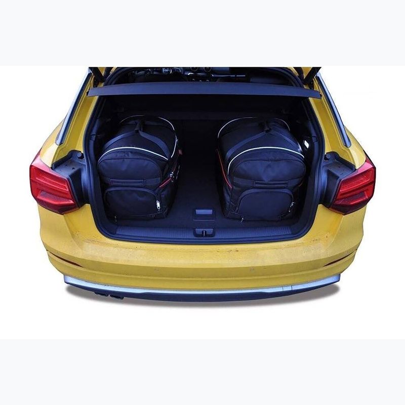 KJUST Audi Q2 boot bag set 2016+ 3 pcs black 16