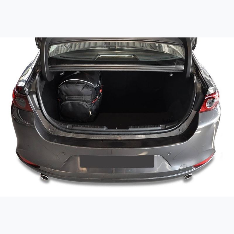 KJUST Mazda 3 Limousine 2018+ 5 luggage bag set black. 15