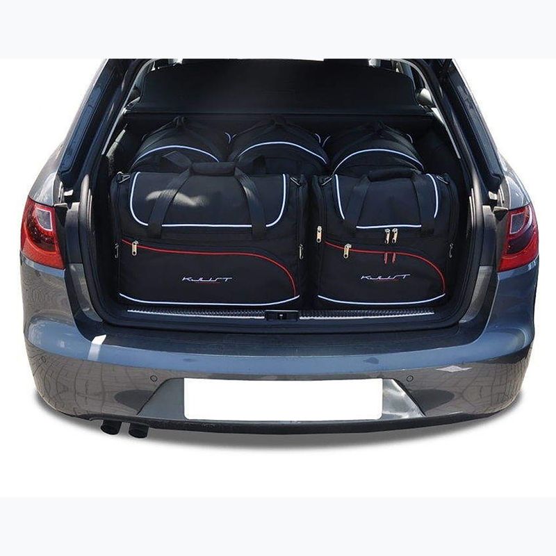Trunk bag set KJUST Seat Exeo ST 2009-2013 5 pcs. black 12