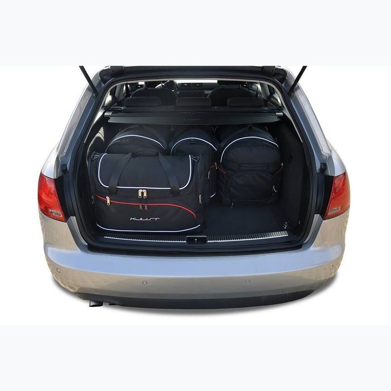 KJUST boot bag set Audi A4 Avant 2004-2008 5 pcs black 19