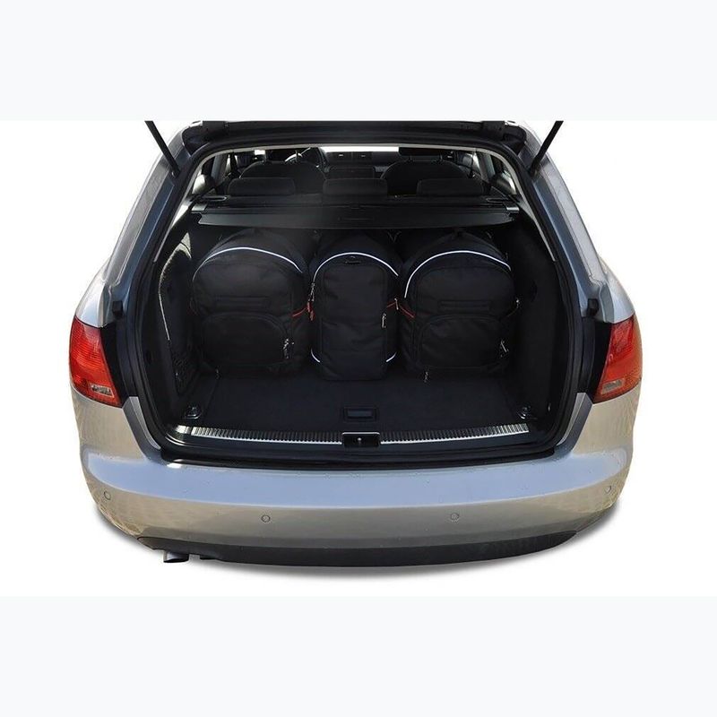 KJUST boot bag set Audi A4 Avant 2004-2008 5 pcs black 20