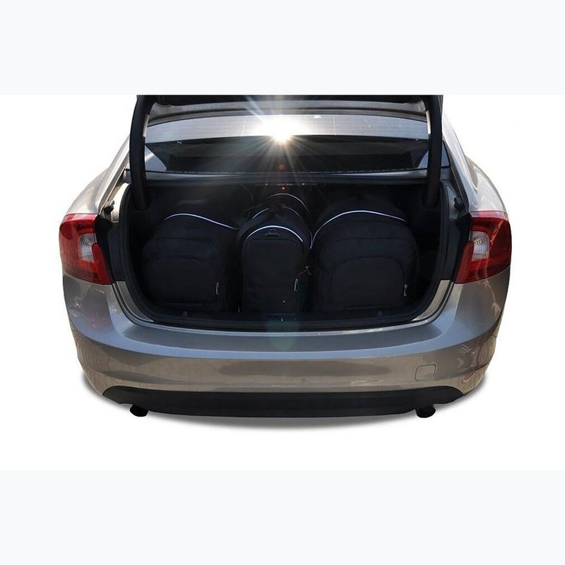 Trunk bag set KJUST Volvo S60 2010-2018 4 pcs. black 15