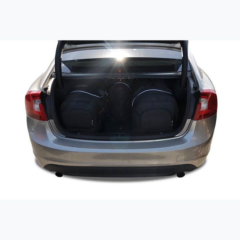 Trunk bag set KJUST Volvo S60 2010-2018 4 pcs. black 16