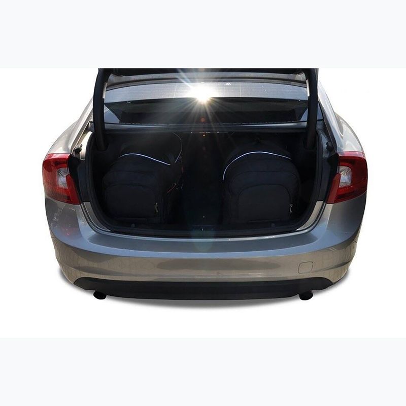 Trunk bag set KJUST Volvo S60 2010-2018 4 pcs. black 17