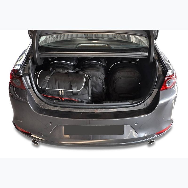 KJUST Mazda 3 Limousine 2018+ 5 luggage bag set black. 13