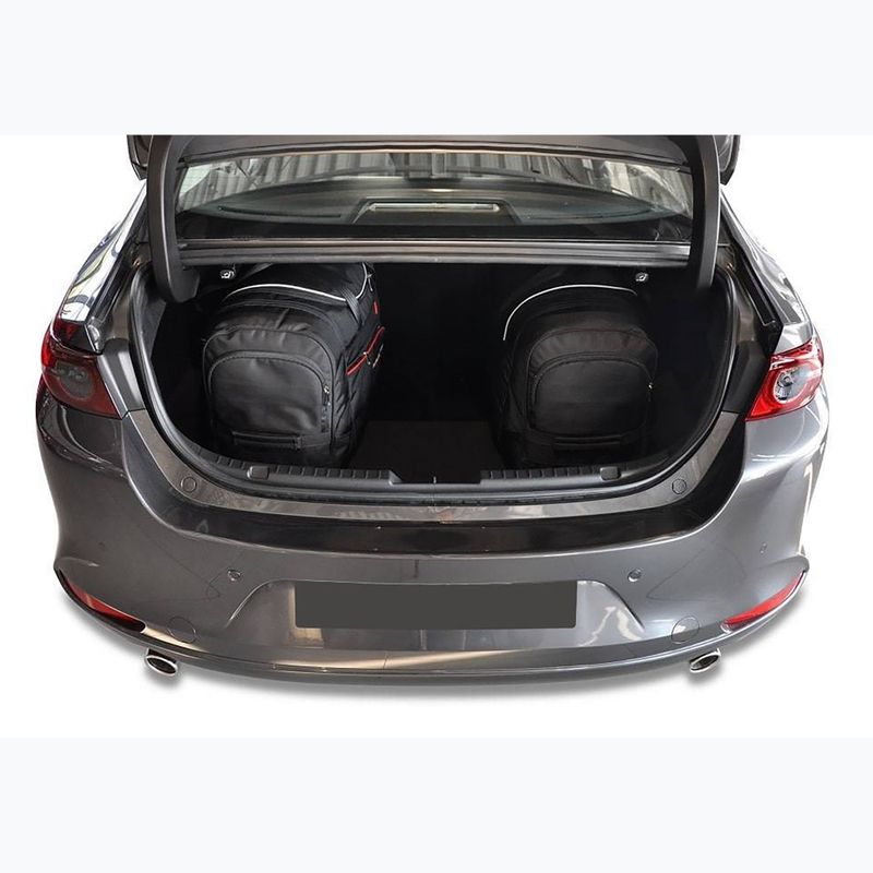 KJUST Mazda 3 Limousine 2018+ 5 luggage bag set black. 15