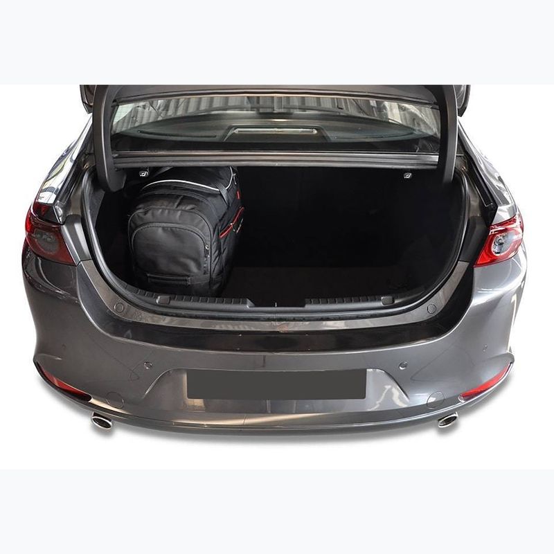 KJUST Mazda 3 Limousine 2018+ 5 luggage bag set black. 16