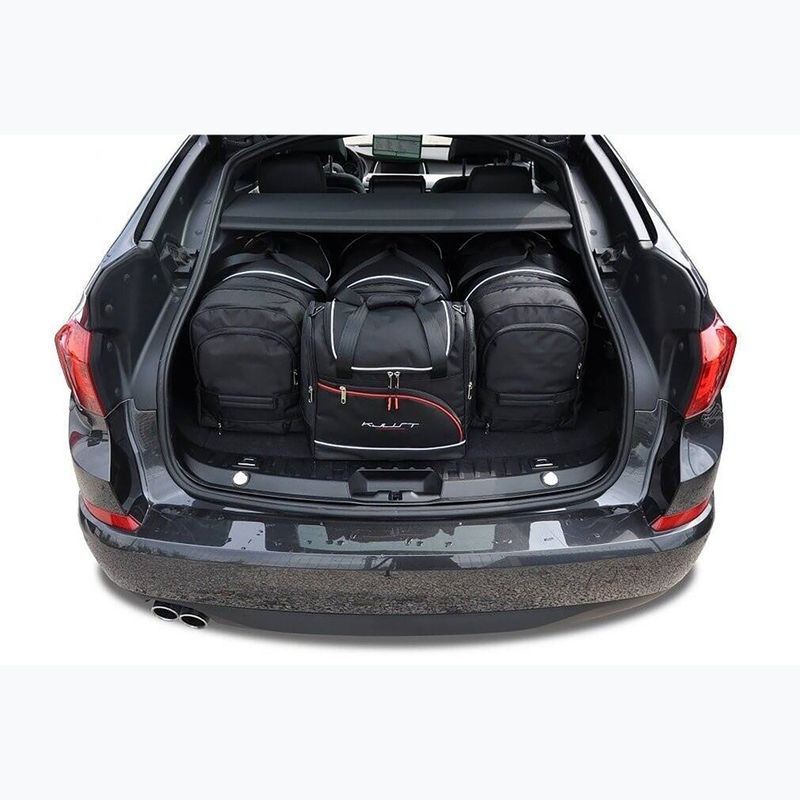 KJUST BMW 5 Gran Turismo luggage compartment bag set 2010-2017 4 pcs black 14