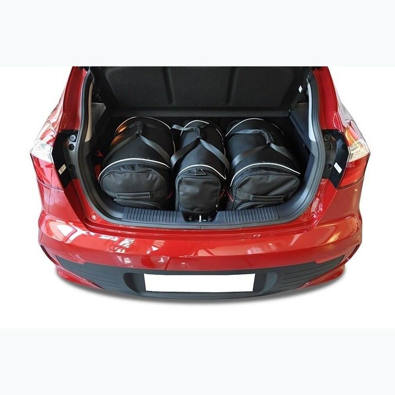 Trunk bag set KJUST Kia Rio Hatchback 2011-2016 3 pcs black 10