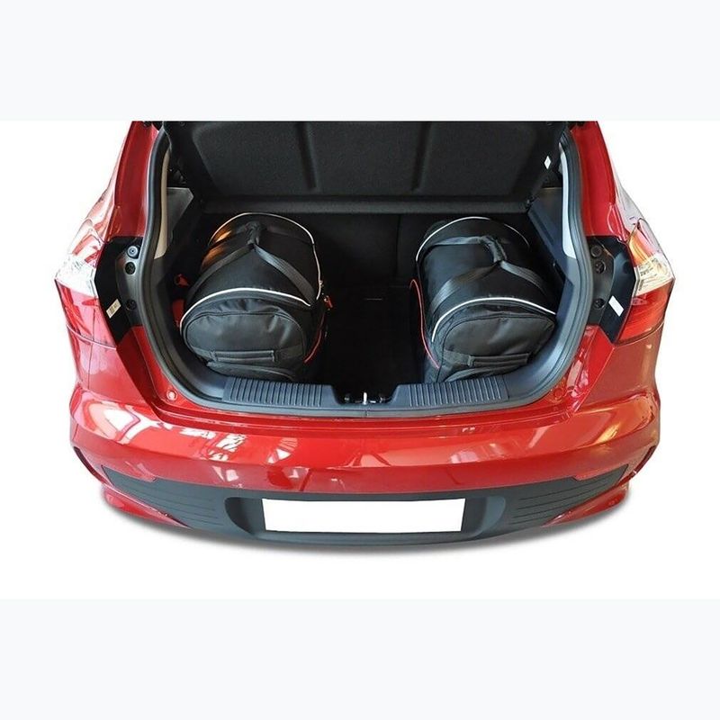 Trunk bag set KJUST Kia Rio Hatchback 2011-2016 3 pcs black 11