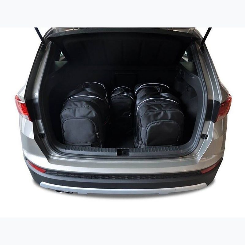 Trunk bag set KJUST Seat Ateca 2016+ 4 pcs. black 12