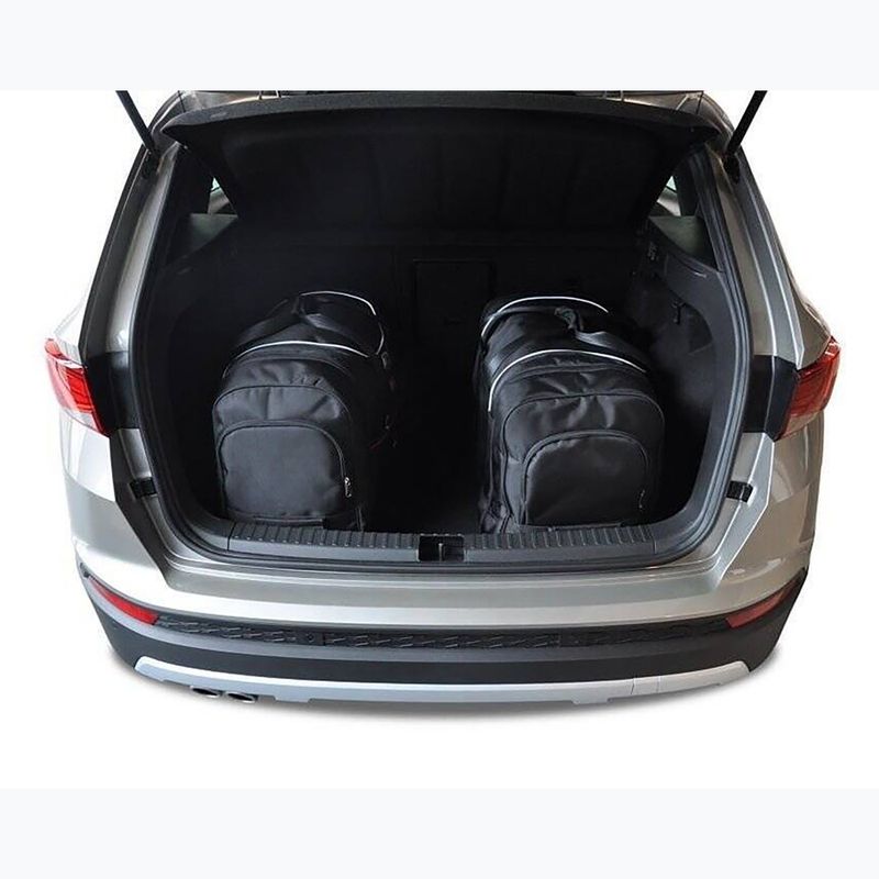 Trunk bag set KJUST Seat Ateca 2016+ 4 pcs. black 13