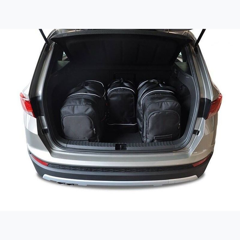 Trunk bag set KJUST Seat Ateca 2016+ 4 pcs. black 12