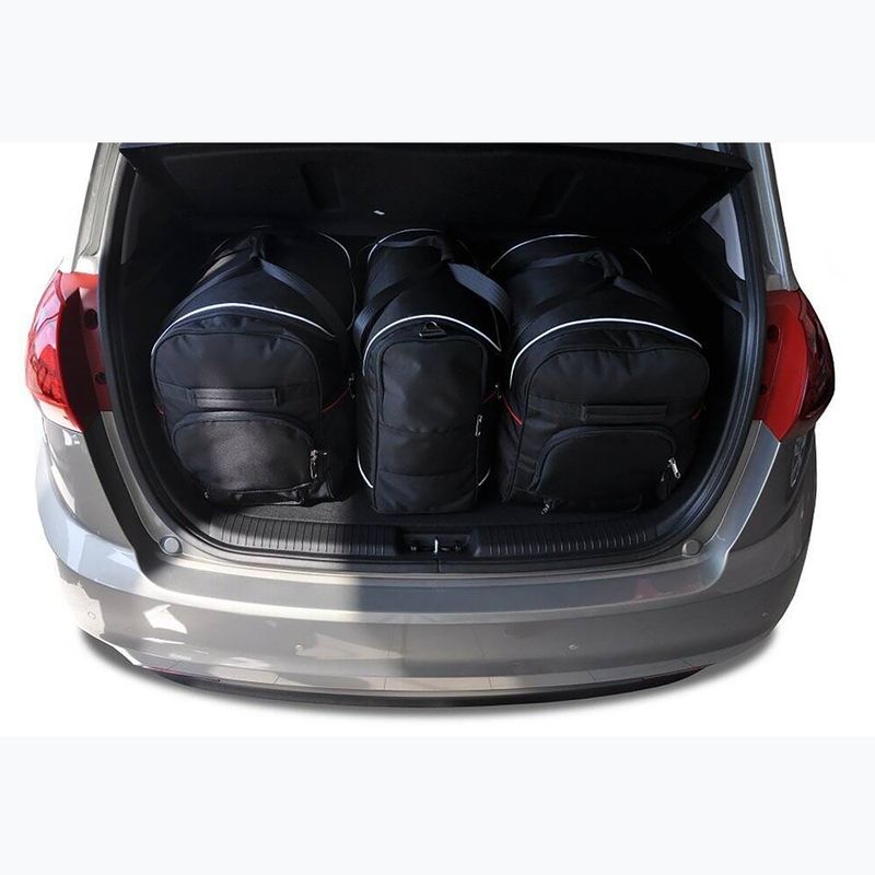 Trunk bag set KJUST Kia Venga 2009-2019 3 pcs black 10