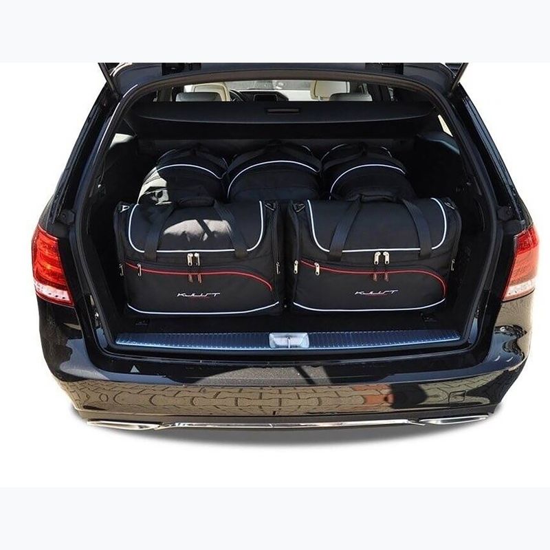 KJUST Mercedes-Benz E Combi 2009-2016 luggage compartment bag set 5 pcs. black 13