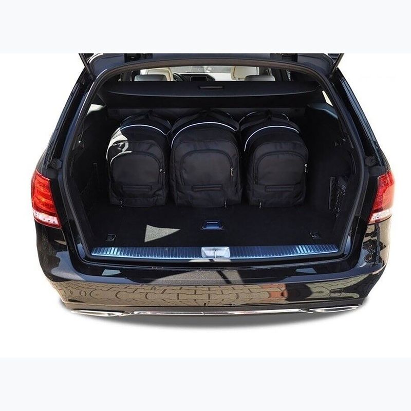 KJUST Mercedes-Benz E Combi 2009-2016 luggage compartment bag set 5 pcs. black 15