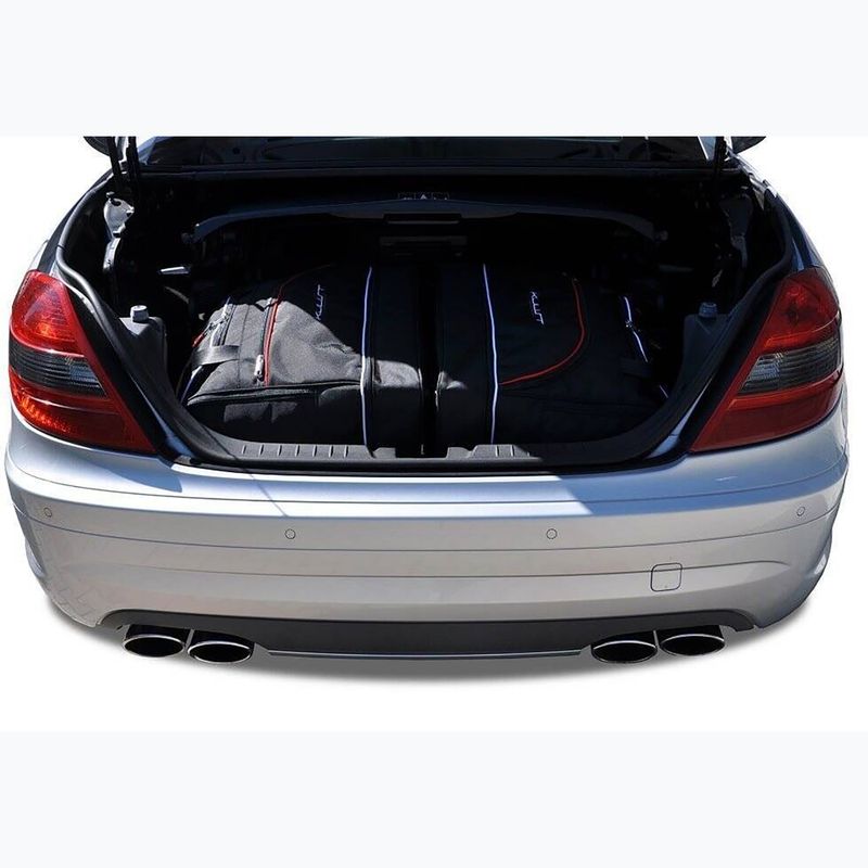 KJUST Mercedes-Benz Slk 2004-2011 luggage compartment bag set 2 pcs. black 8