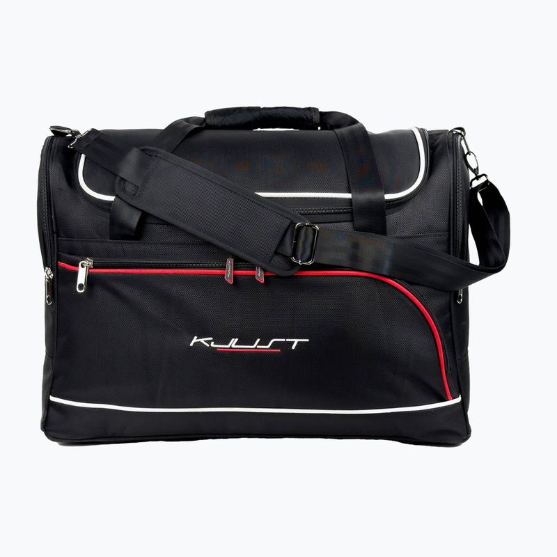 KJUST boot bag set Audi A4 Cabrio 2005-2009 4 pcs black 3