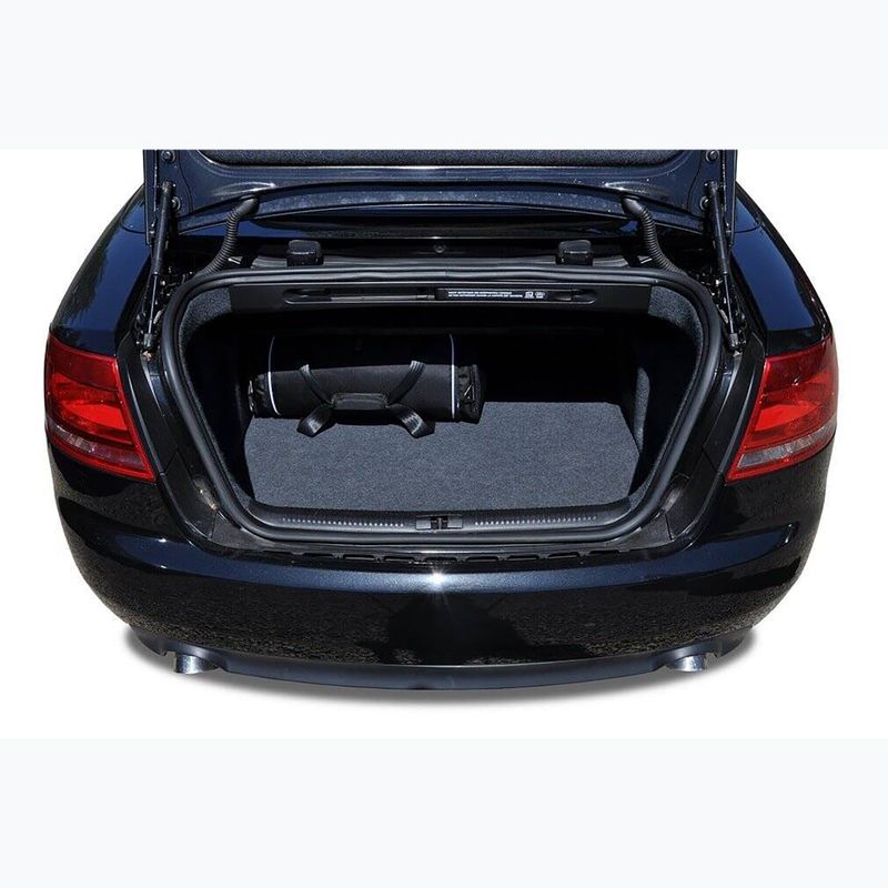 KJUST boot bag set Audi A4 Cabrio 2005-2009 4 pcs black 18